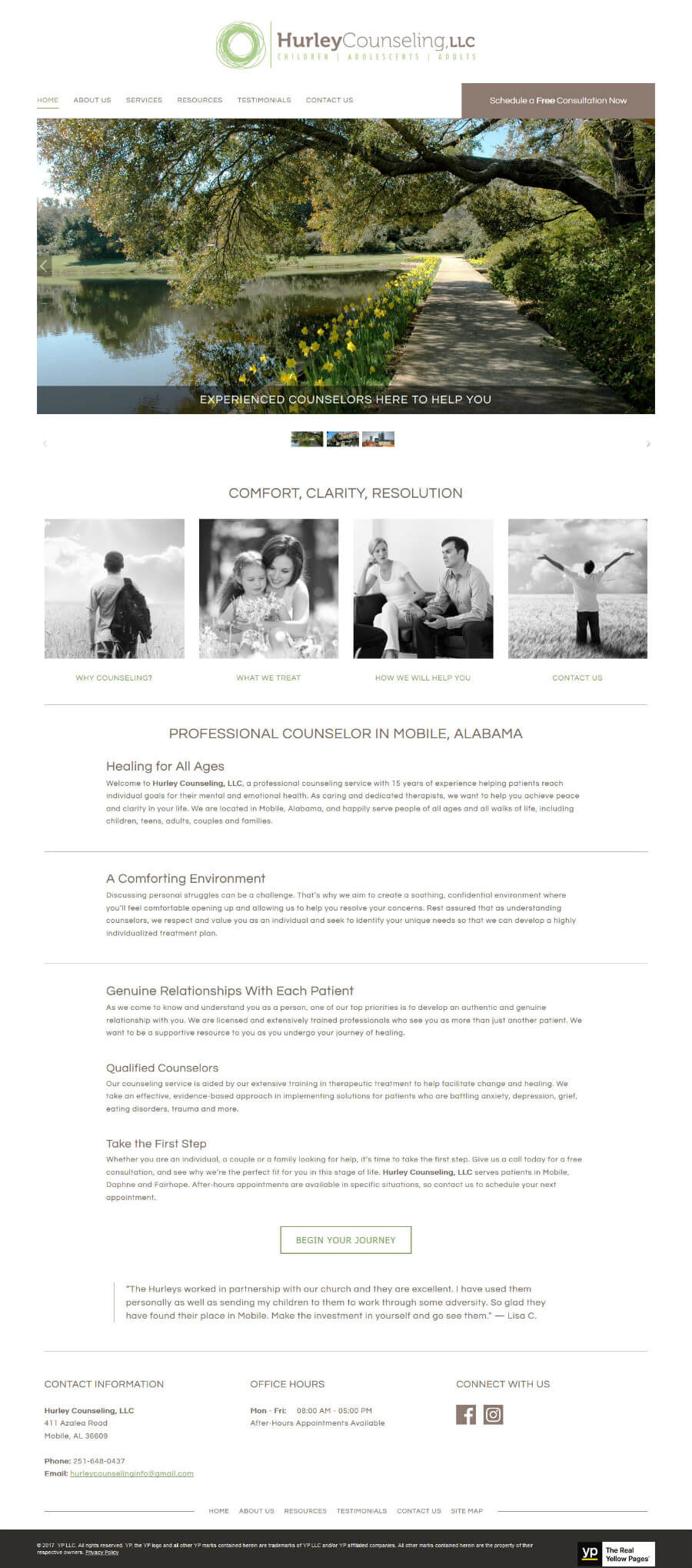 Website Design Example 1