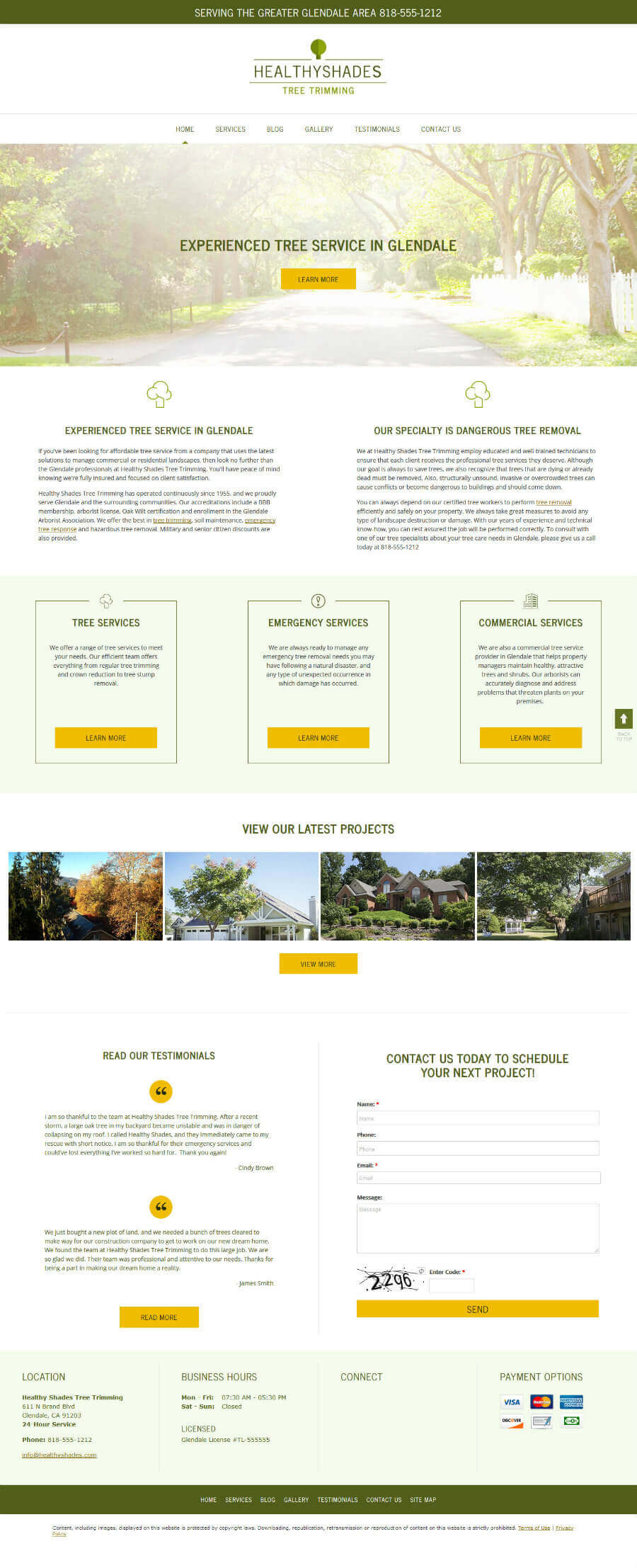 Website Design Example 4